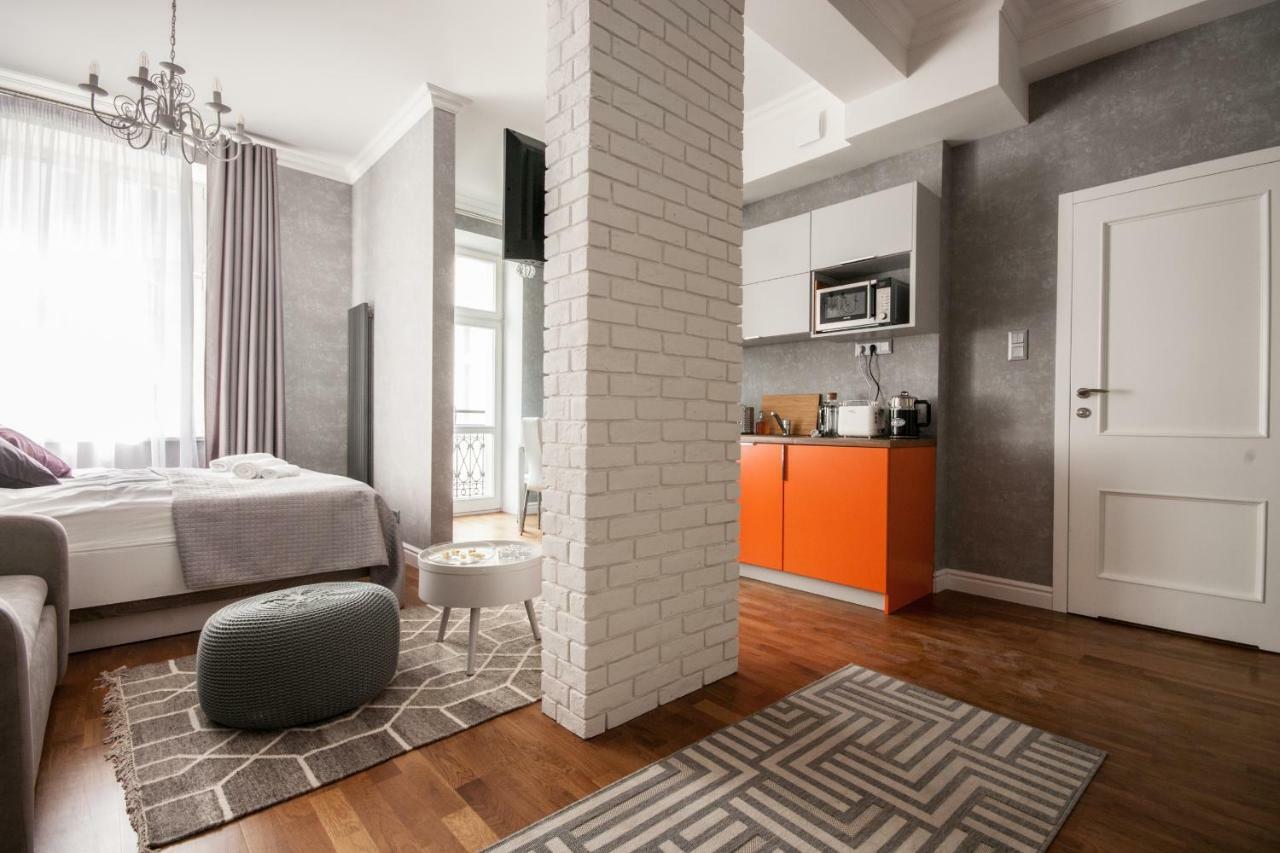 Oomph Koszyki Luxurious Apartments Warschau Exterior foto