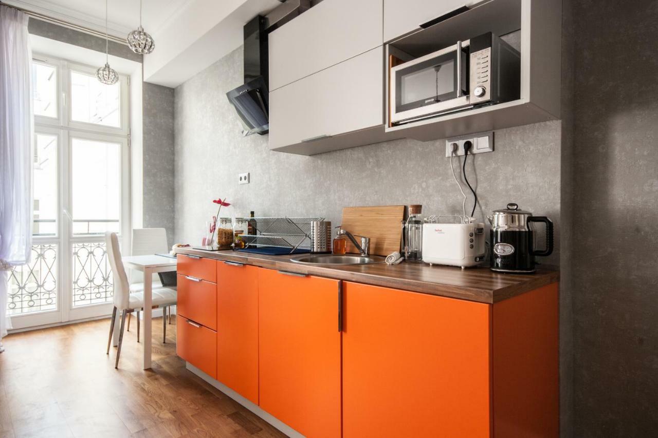Oomph Koszyki Luxurious Apartments Warschau Exterior foto